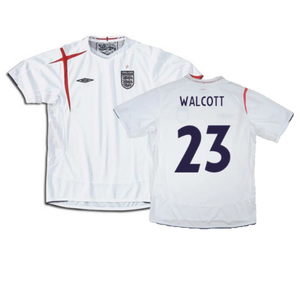 England 2005-2007 Home Shirt (XL) (Good) (WALCOTT 23)_0