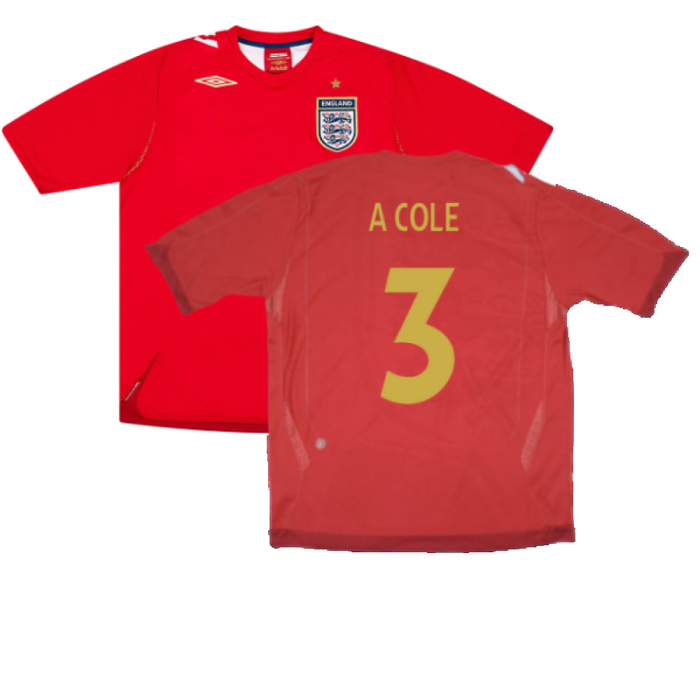 England 2006-08 Away (XL) (Excellent) (A COLE 3)