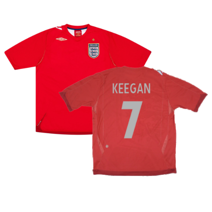 England 2006-08 Away Shirt (M) (Excellent) (KEEGAN 7)