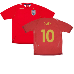 England 2006-08 Away Shirt (Very Good) (OWEN 10)_0