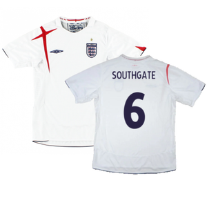 England 2006-08 Home Shirt (XL) (Excellent) (SOUTHGATE 6)_0