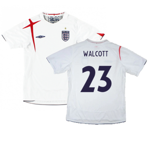 England 2006-08 Home Shirt (XL) (Excellent) (WALCOTT 23)_0