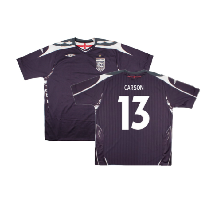 England 2007-08 GK Shirt (XL) (Excellent) (Carson 13)