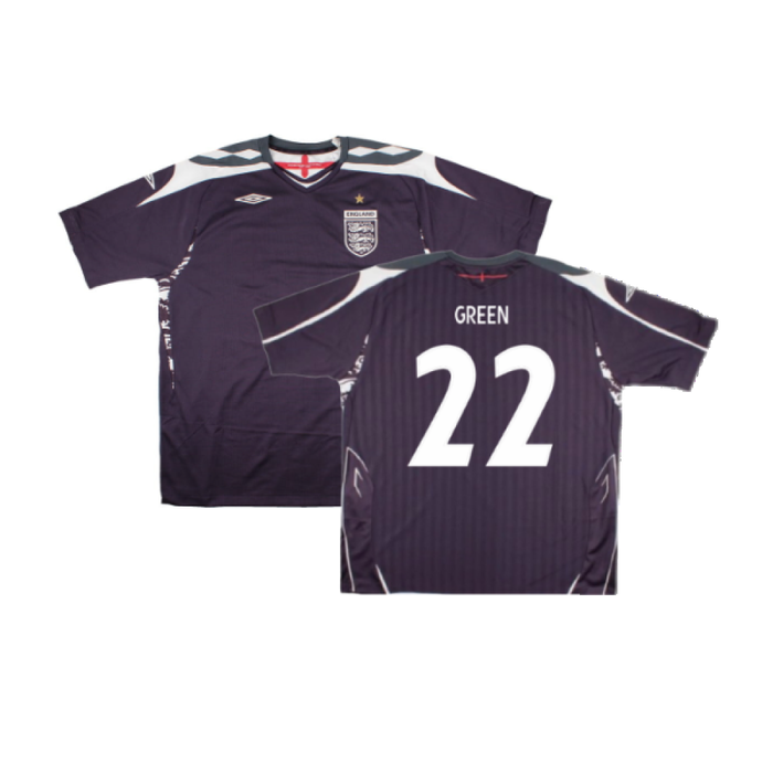 England 2007-08 GK Shirt (XL) (Excellent) (Green 22)