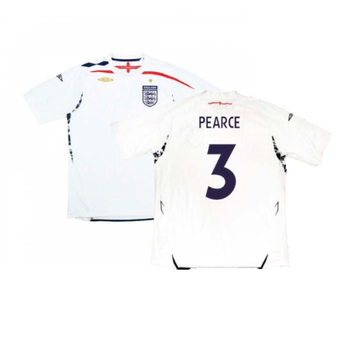 England 2007-2009 Home Shirt (L) (Excellent) (PEARCE 3)