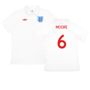 England 2009-10 Home (S) (Excellent) (Moore 6)_0