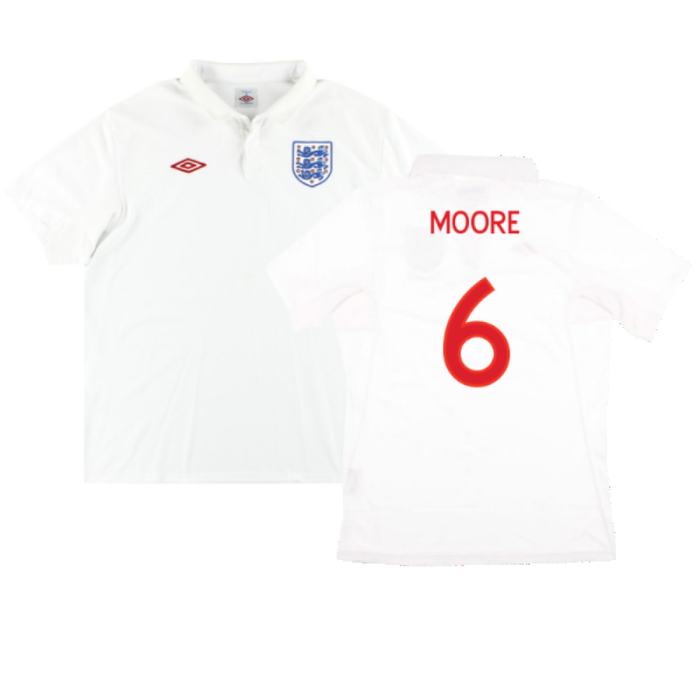 England 2009-10 Home Shirt (XL) Lampard #8 (Excellent) (Moore 6)