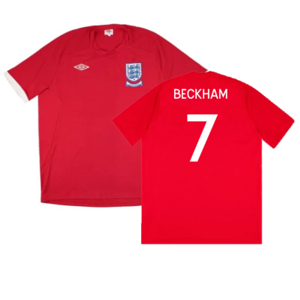 England 2010-11 Away Shirt (S) (Excellent) (BECKHAM 7)_0