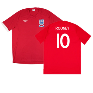 England 2010-11 Away Shirt (South Africa Badge Detail) (S) (Excellent) (ROONEY 10)_0
