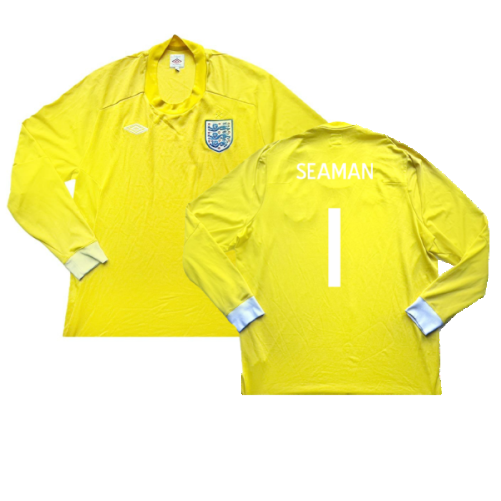England 2010-11 Goalkeeper Away Shirt (S) (Excellent) (SEAMAN 1)_0