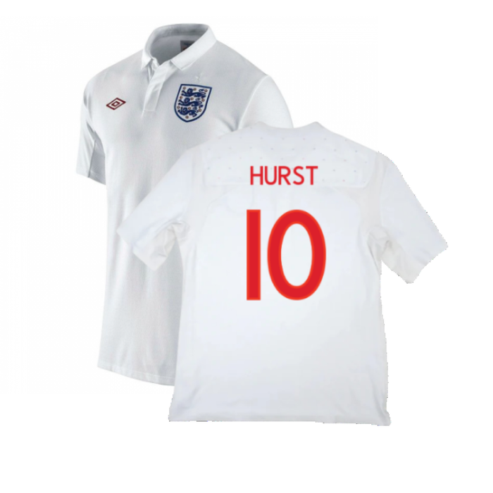 England 2010-11 Home Shirt (M) (Good) (HURST 10)