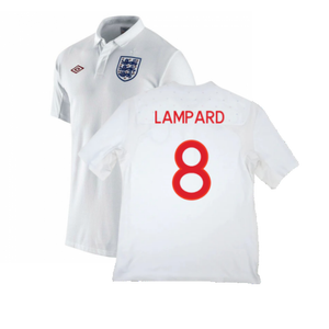 England 2010-11 Home Shirt (M) (Good) (Lampard 8)_0