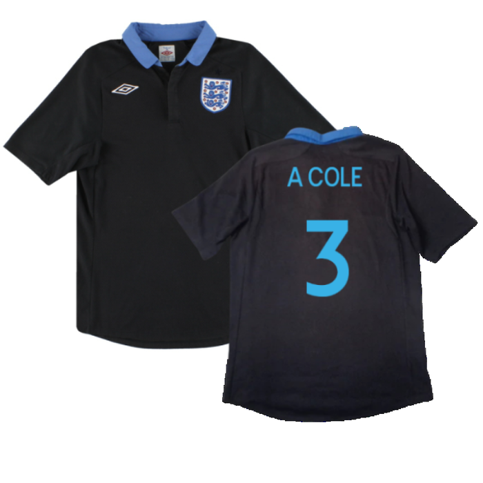 England 2011-12 Away Shirt (M) (Excellent) (A Cole 3)