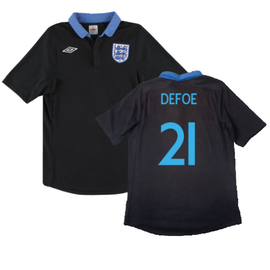 England 2011-12 Away Shirt (S) (Very Good) (Defoe 21)_0