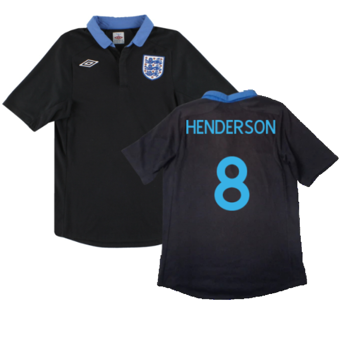 England 2011-12 Away Shirt (3XL) (Excellent) (Henderson 8)