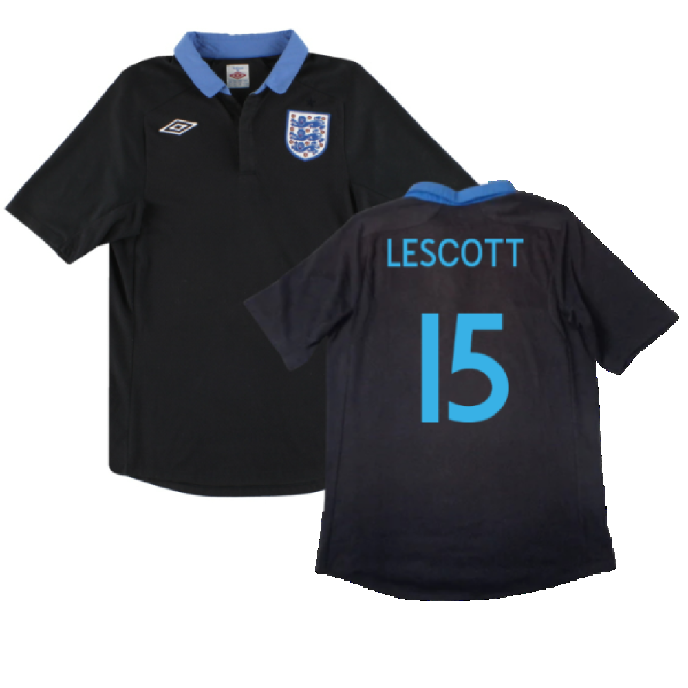England 2011-12 Away Shirt (L) (Good) (Lescott 15)_0