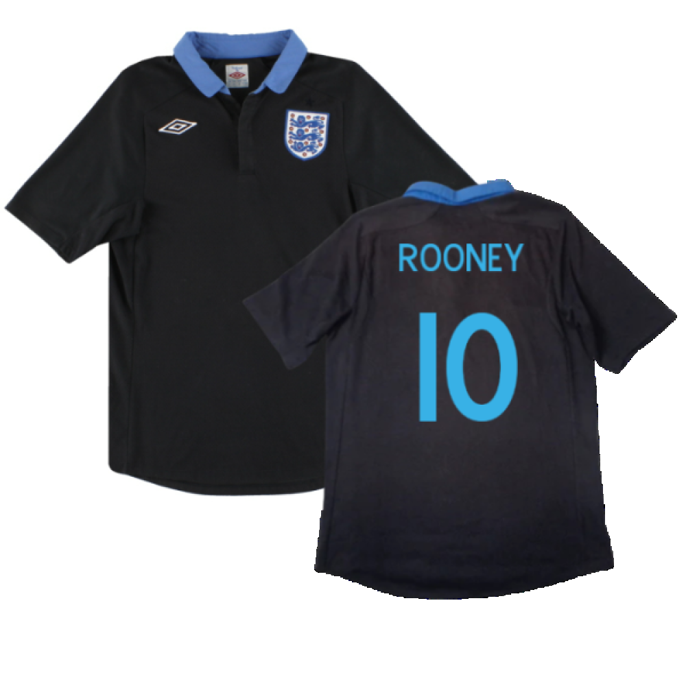 England 2011-12 Away Shirt (XL Boys) (Excellent) (Rooney 10)_0