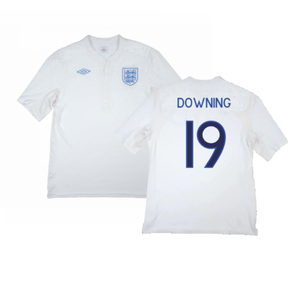 England 2009-10 Home Shirt (XXL) (Good) (Downing 19)_0