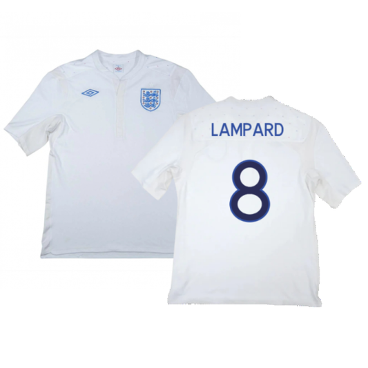 England 2011-12 Home Shirt (M) (Excellent) (Lampard 8)_0