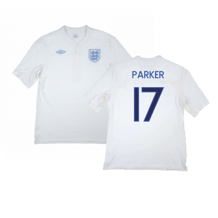 England 2009-10 Home Shirt (XXL) (Very Good) (Parker 17)