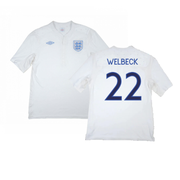 England 2009-10 Home Shirt (XXL) (Very Good) (Welbeck 22)