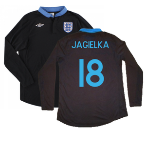 England 2011-2012 Long sleeve Away Shirt (XL) (Excellent) (Jagielka 18)_0