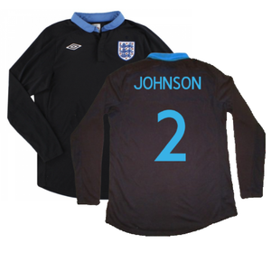 England 2011-2012 Long sleeve Away Shirt (XL) (Excellent) (Johnson 2)_0