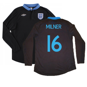 England 2011-2012 Long sleeve Away Shirt (XL) (Excellent) (Milner 16)_0