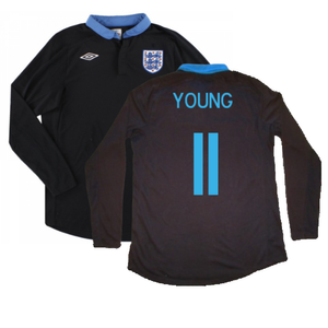 England 2011-2012 Long sleeve Away Shirt (XL) (Excellent) (Young 11)_0