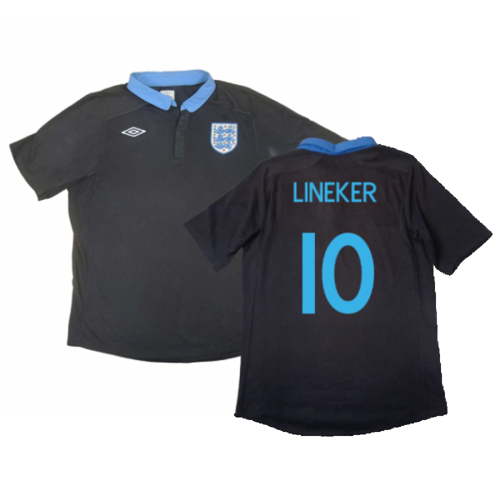 England 2012-13 Away Shirt (XXL) (Excellent) (Lineker 10)_0