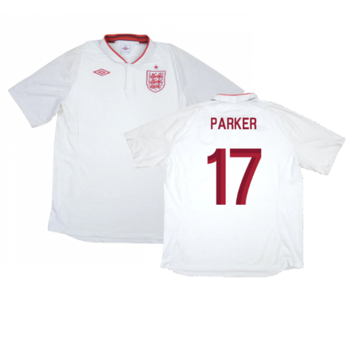 England 2012-13 Home Shirt (Excellent) (Parker 17)