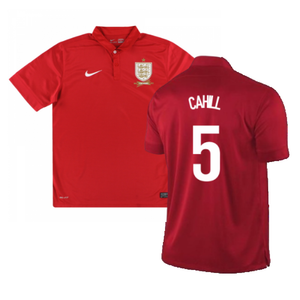 England 2013-14 Away Shirt (L) (Excellent) (CAHILL 5)_0