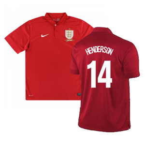 England 2013-14 Away Shirt (L) (Excellent) (HENDERSON 14)_0