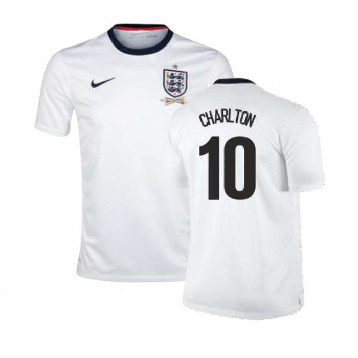 England 2013-14 Home Shirt (S) (Excellent) (CHARLTON 10)