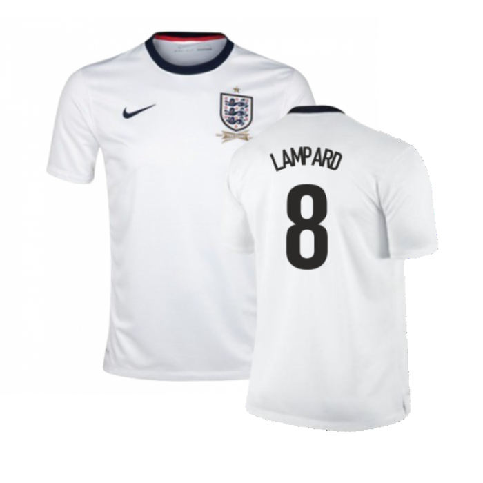 England 2013-14 Home Shirt (XS) (Good) (LAMPARD 8)