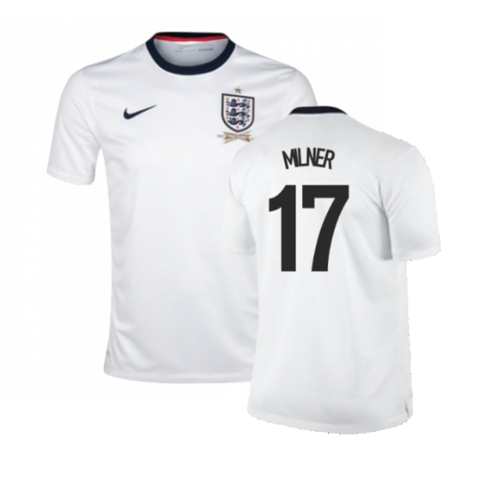 England 2013-14 Home Shirt (XS) (Good) (MILNER 17)