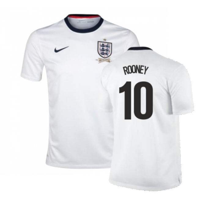 England 2013-14 Home Shirt (XS) (Good) (ROONEY 10)