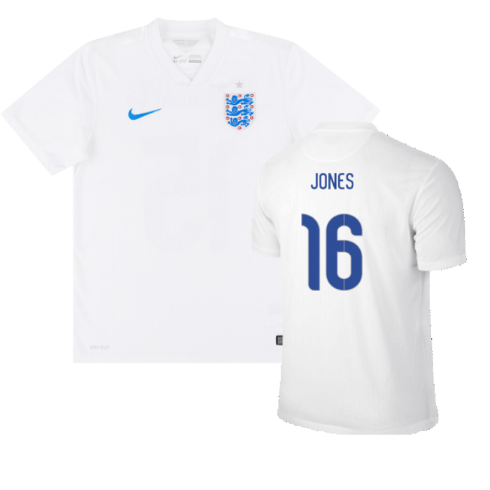 England 2014-15 Home Shirt (S) (Very Good) (JONES 16)