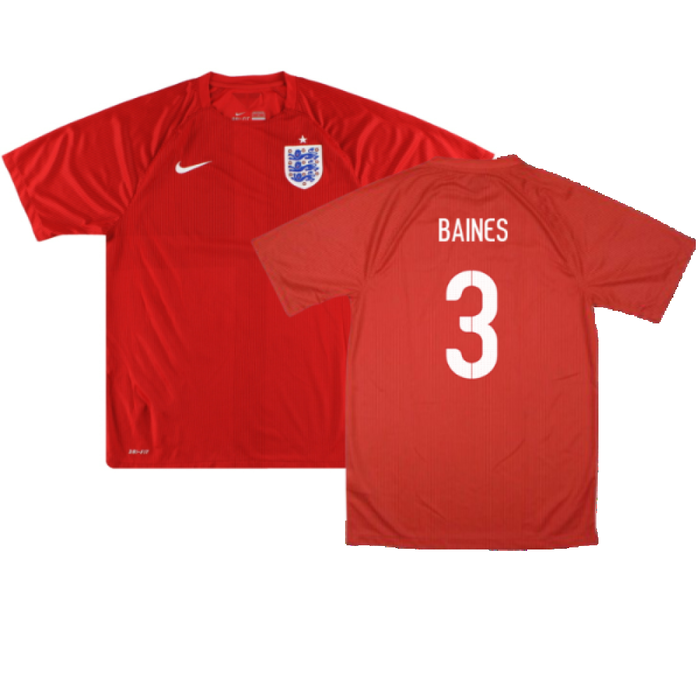 England 2014-16 Away Shirt (XL) (Very Good) (BAINES 3)