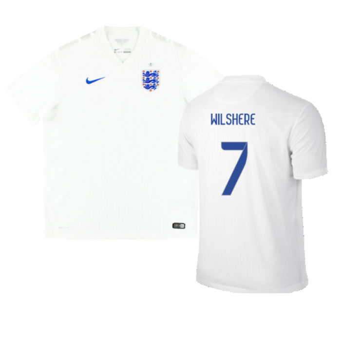 England 2014-16 Home Shirt (M) (Good) (WILSHERE 7)