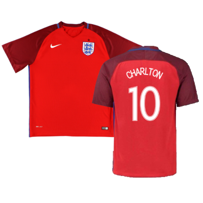 England 2016-17 Away Shirt (XLB) (Excellent) (Charlton 10)