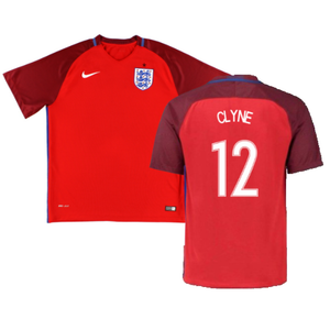 England 2016-17 Away Shirt (S) (Very Good) (Clyne 12)_0