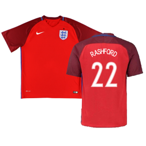 England 2016-17 Away Shirt (S) (Very Good) (Rashford 22)_0