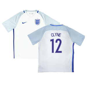 England 2016-18 Home Shirt (XL) (Good) (Clyne 12)_0