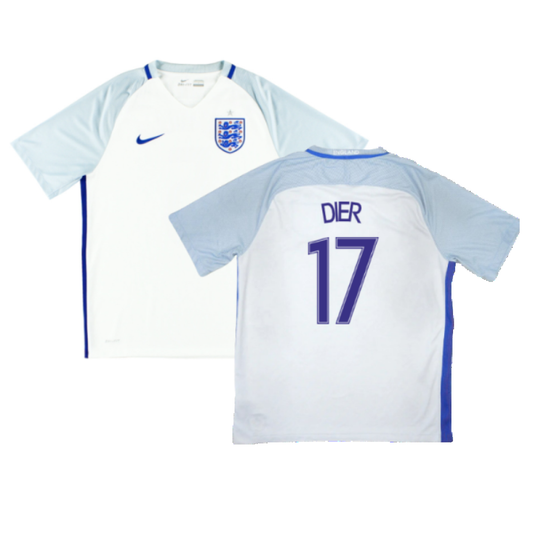 England 2016-17 Home Shirt (M) (Excellent) (Dier 17)_0
