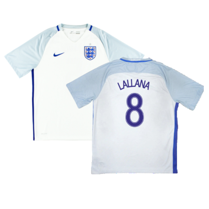 England 2016-17 Home Shirt (Very Good) (Lallana 8)