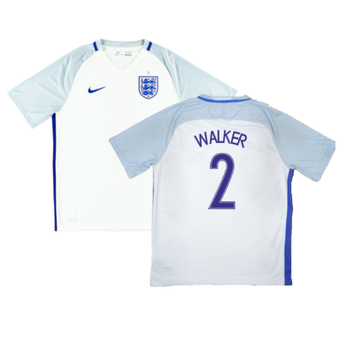 England 2016-17 Home Shirt (S) (Good) (Walker 2)