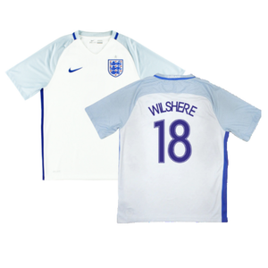 England 2016-17 Home Shirt (L) (Wilshere 18) (Very Good)_0