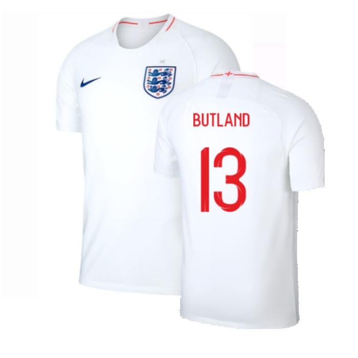 England 2018-19 Home Shirt (S) (Very Good) (Butland 13)