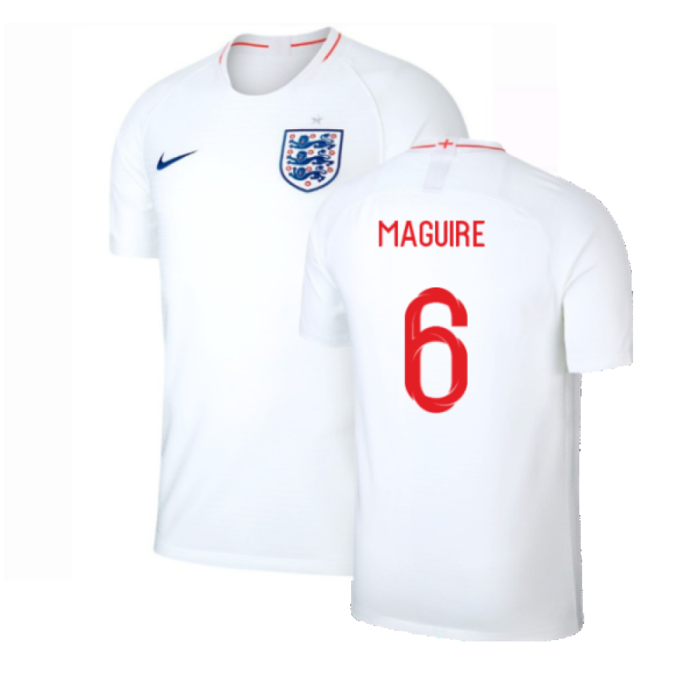 England 2018-19 Home Shirt (Infant M) (Excellent) (Maguire 6)_0